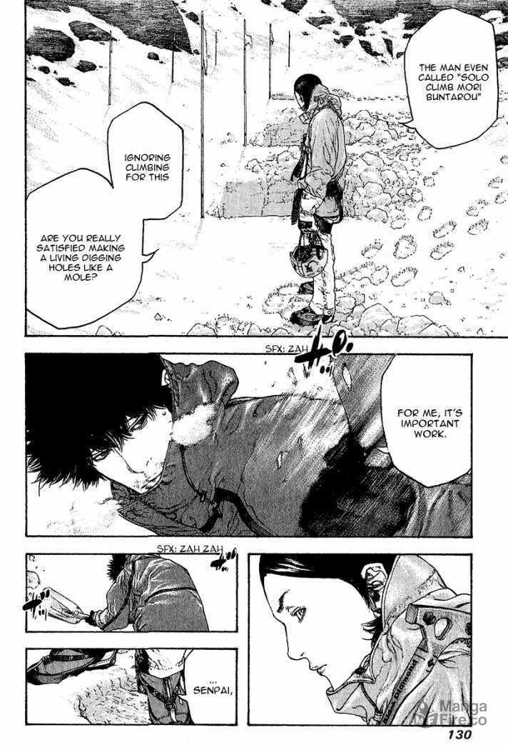 The Climber (Kokou no Hito) Manga Chapter 89 page 10 - Believed in Path scene