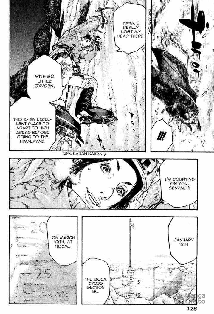 The Climber (Kokou no Hito) Manga Chapter 89 page 6 - Believed in Path scene