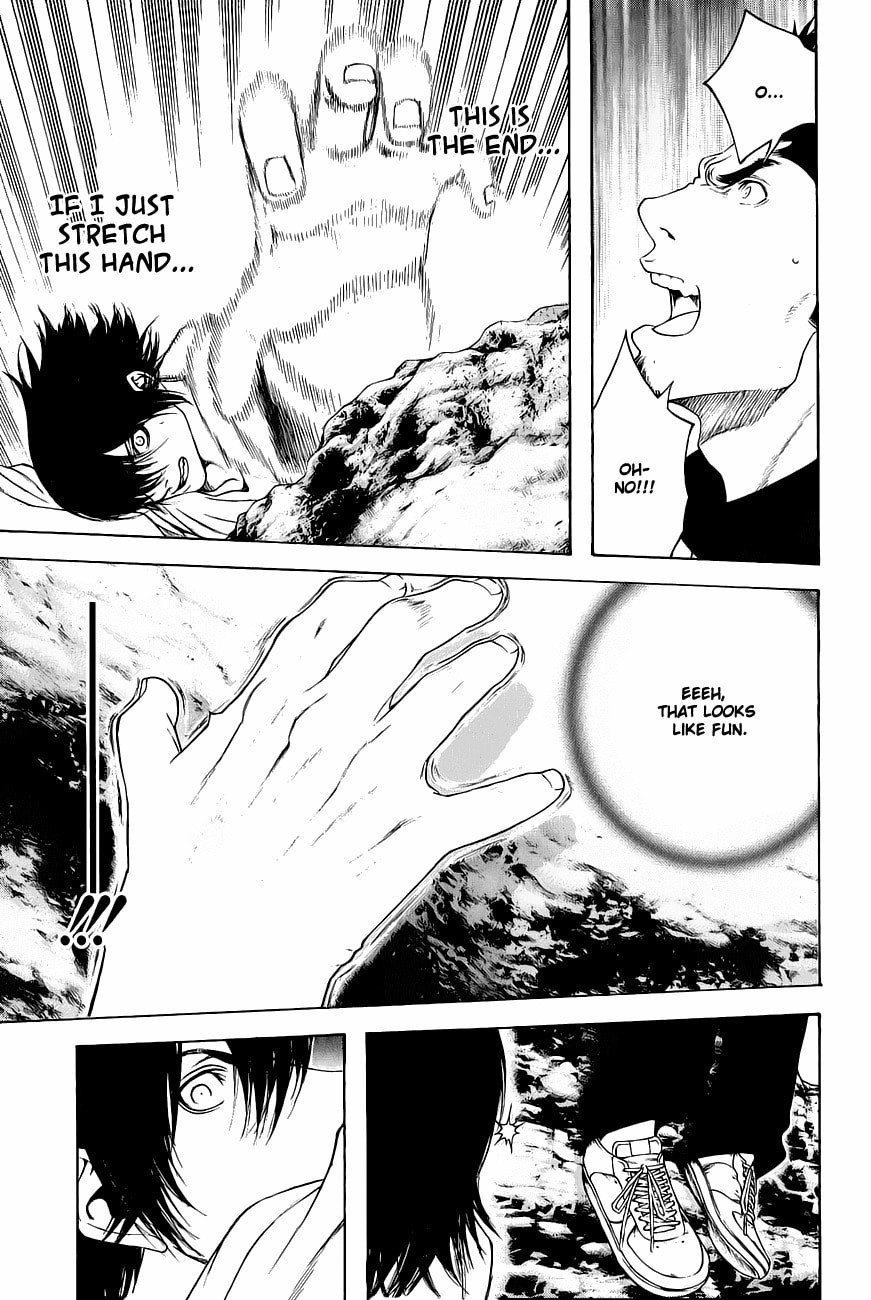 The Climber (Kokou no Hito) Manga Chapter 9 page 11 - Climb Vision scene