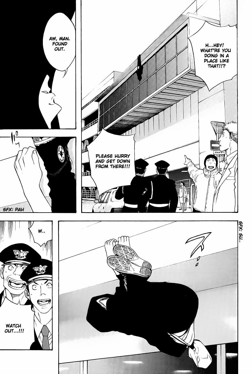 The Climber (Kokou no Hito) Manga Chapter 9 page 17 - Climb Vision scene