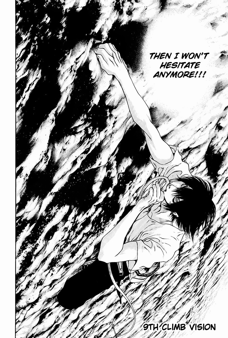 The Climber (Kokou no Hito) Manga Chapter 9 page 4 - Climb Vision scene