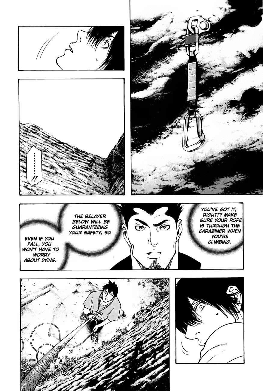 The Climber (Kokou no Hito) Manga Chapter 9 page 8 - Climb Vision scene