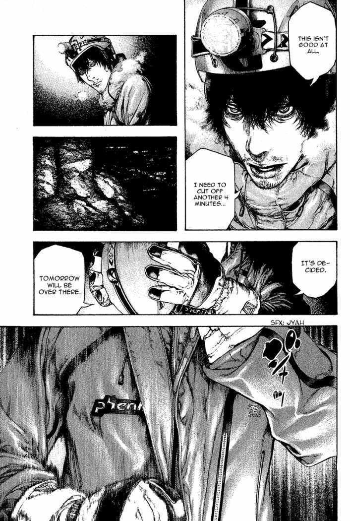 The Climber (Kokou no Hito) Manga Chapter 90 page 3 - Challenger to the K2 East-Face scene