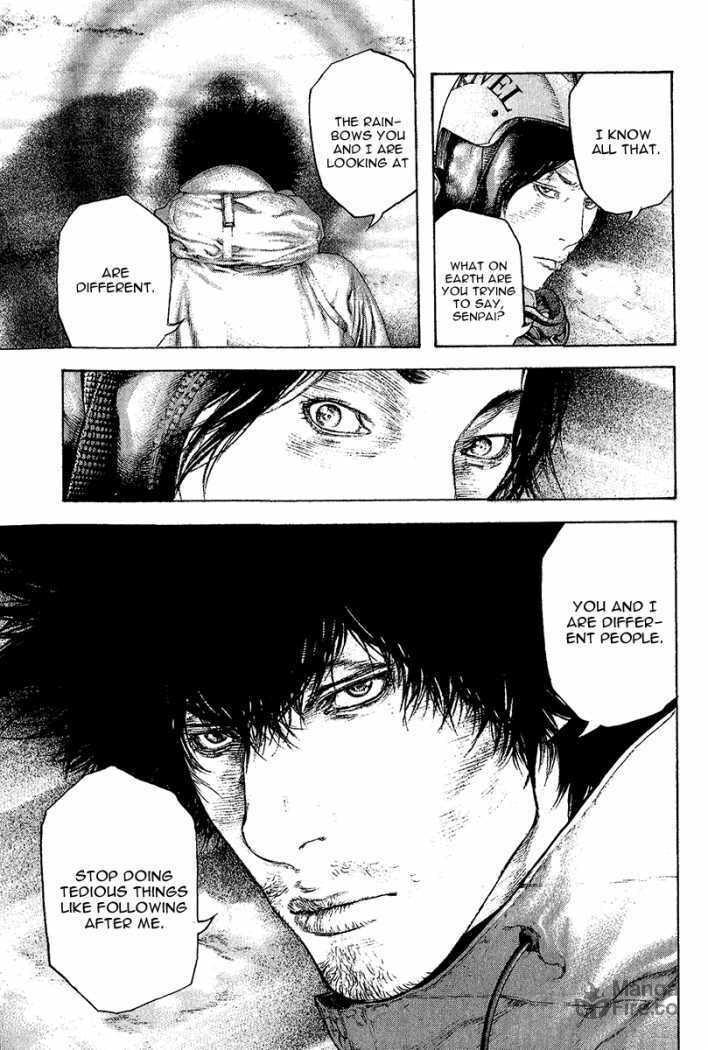 The Climber (Kokou no Hito) Manga Chapter 91 page 9 - Buntarou's Thoughts scene
