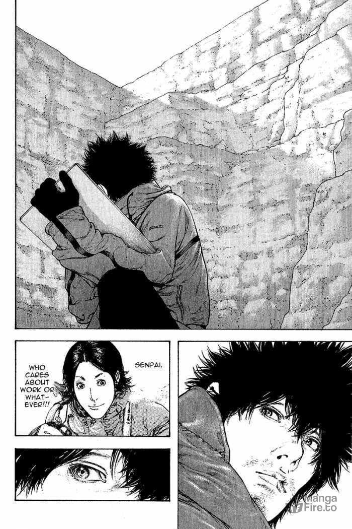 The Climber (Kokou no Hito) Manga Chapter 92 page 6 - Word of God scene