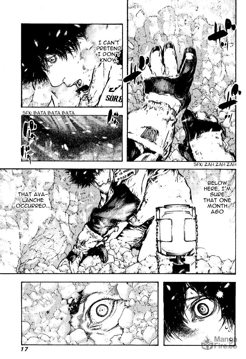 The Climber (Kokou no Hito) Manga Chapter 93 page 20 - Snow scene