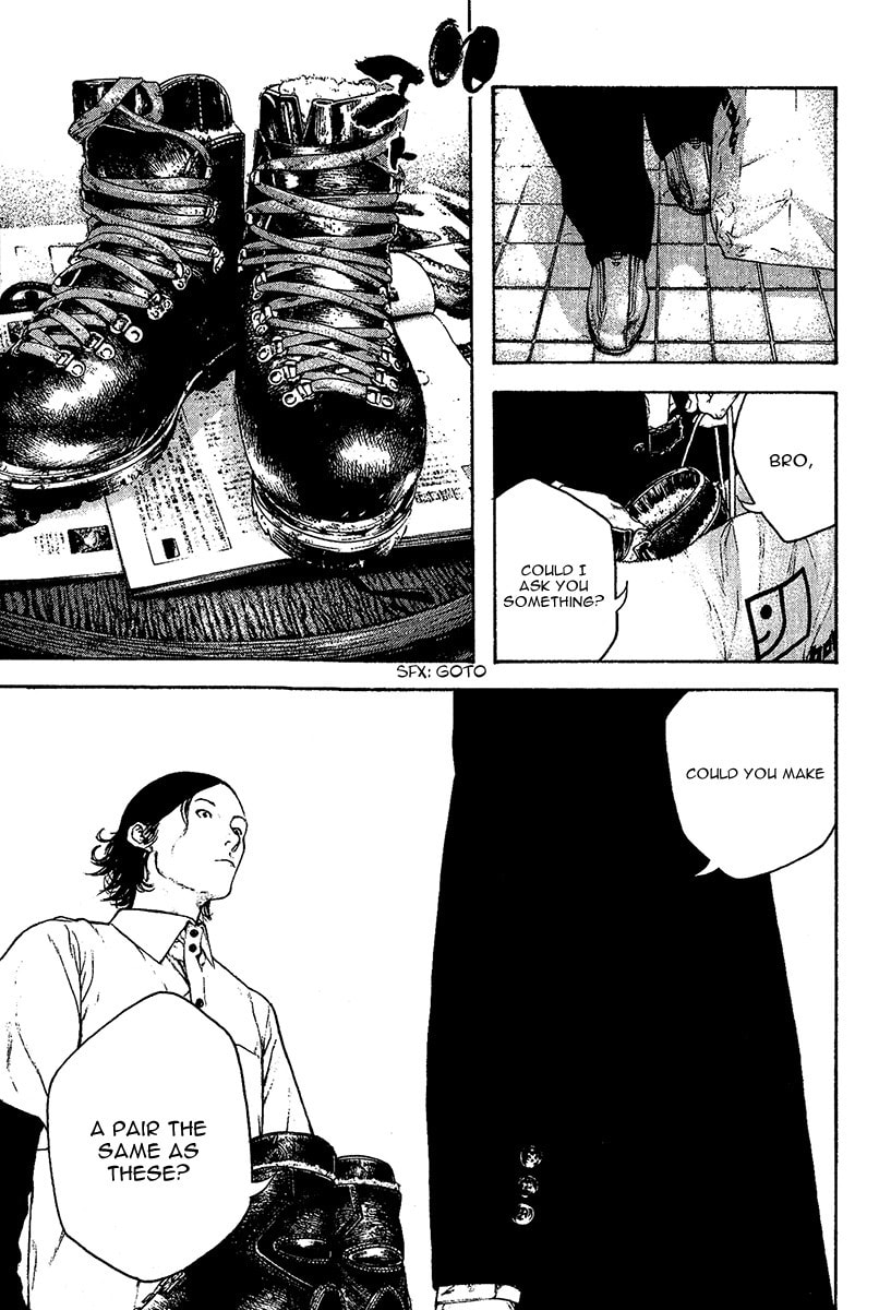 The Climber (Kokou no Hito) Manga Chapter 95 page 7 - The Man Who Returned scene