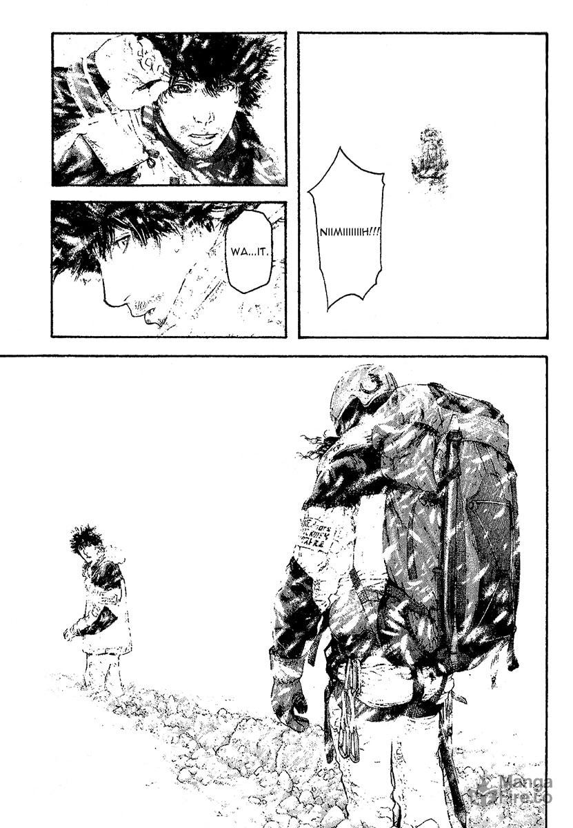 The Climber (Kokou no Hito) Manga Chapter 96 page 5 - Farewell Note scene