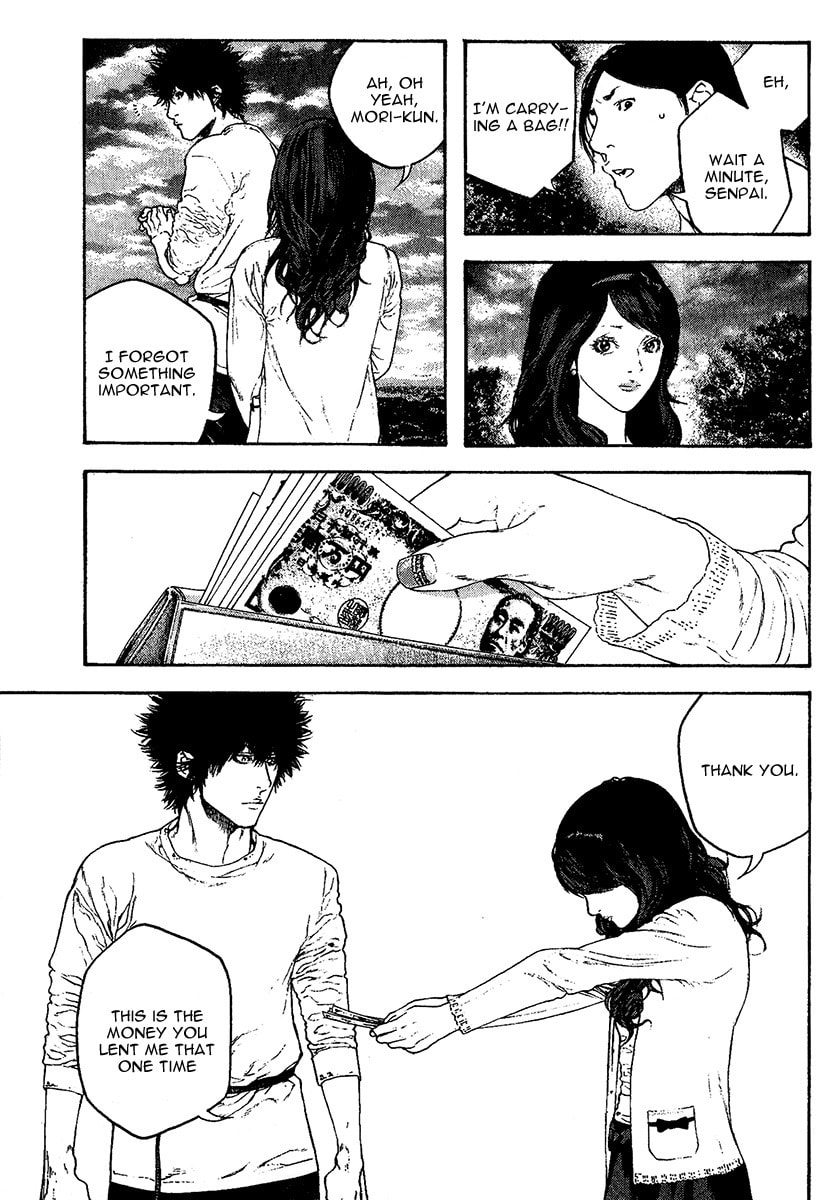 The Climber (Kokou no Hito) Manga Chapter 98 page 16 - Classmates scene