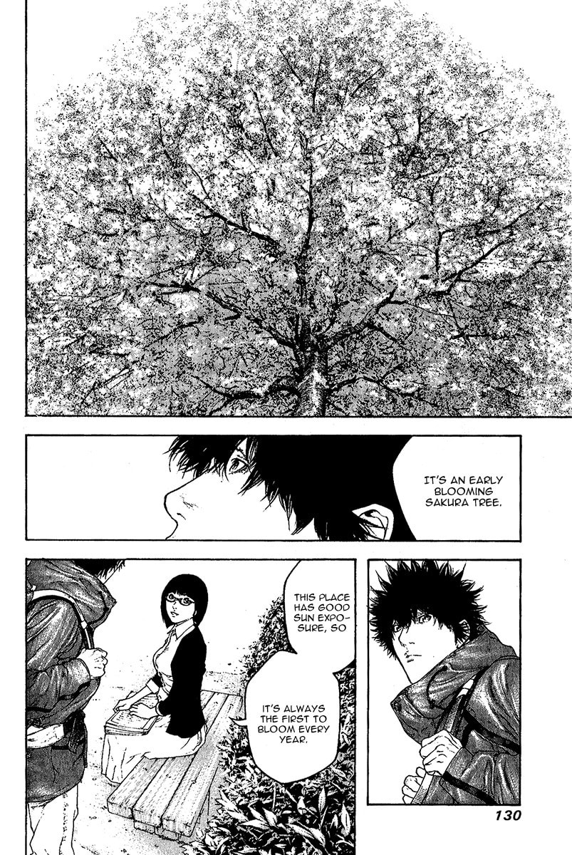The Climber (Kokou no Hito) Manga Chapter 99 page 8 - Cherry scene